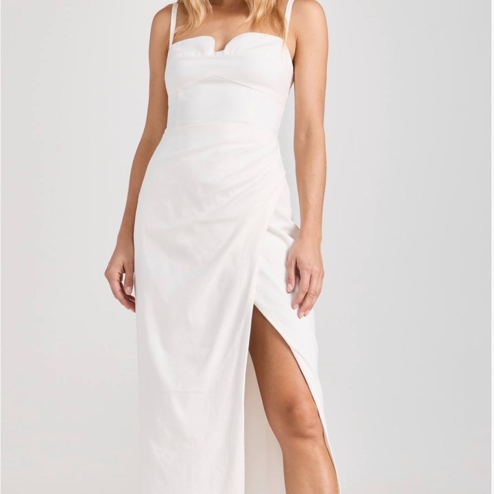 Reformation Alfred Dress - White